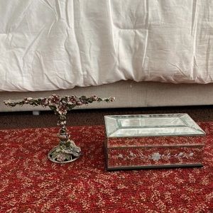 Jewelry Box & Earring Tree